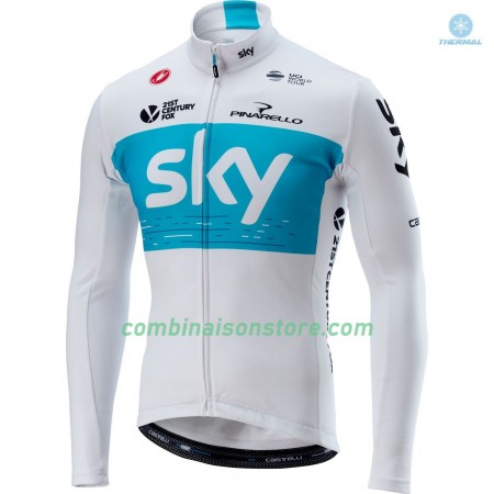 Maillot 2018 Team Sky Hiver Thermal Fleece N001
